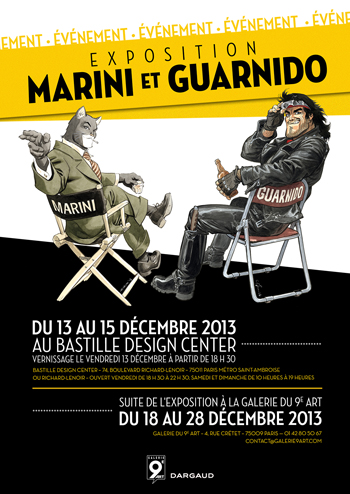 Double exposition Marin & Guarnido