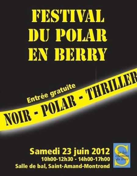 Affiche Festival du polar en Berry 2012