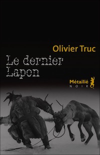 Prix Polar Michel Lebrun 2013 (Couverture du lauréat Le Dernier Lapon)