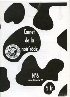 Visuel de la revue Carnet de la Noir'Rôde n°