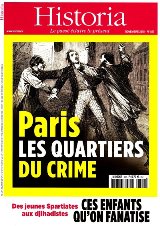 Paris : les quartiers du crime dans <em>Historia</em> n 827