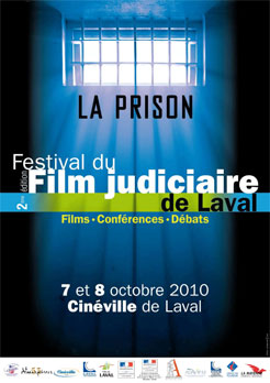 Affiche Festival du film judiciaire de Laval 2010