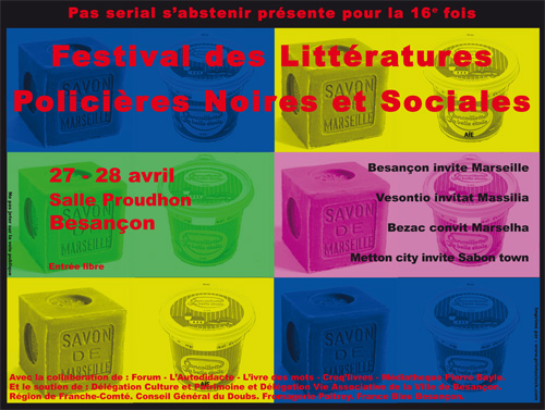 Festival des littératures policières, noires et sociales 2013