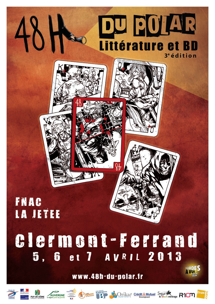 Affiche Les 48 heures du polar de Clermont-Ferrand 2013