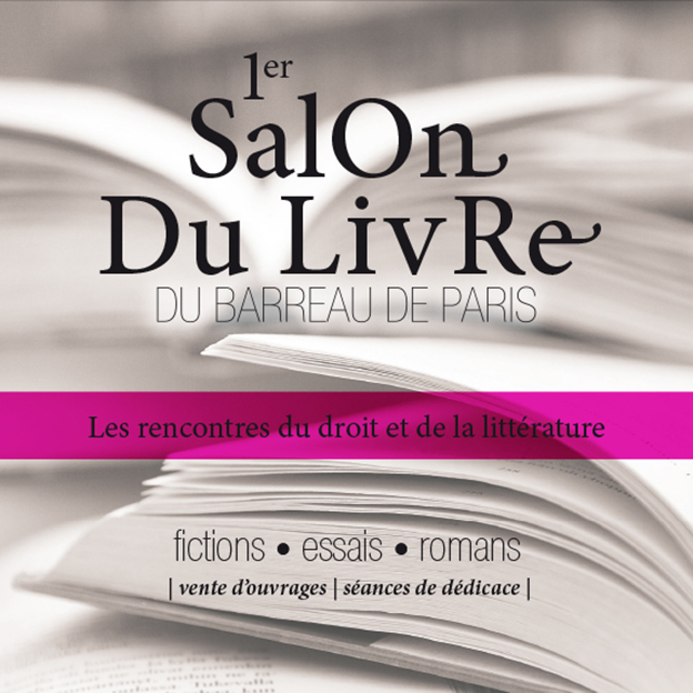 Affiche Salon du livre du Barreau de Paris 2013