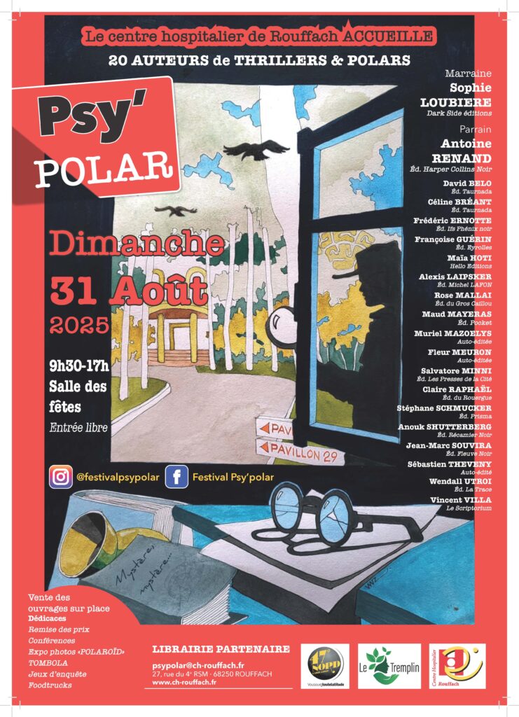 Affiche du festival Psy'Polar 2025