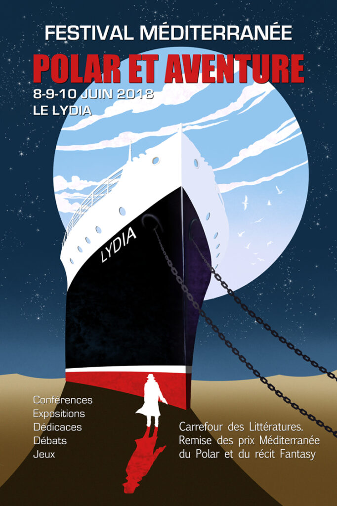 Affiche Festival Méditerranée Polar et Aventure 2018