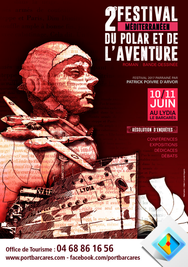Affiche du Festival du Polar et de l'Aventure 2017