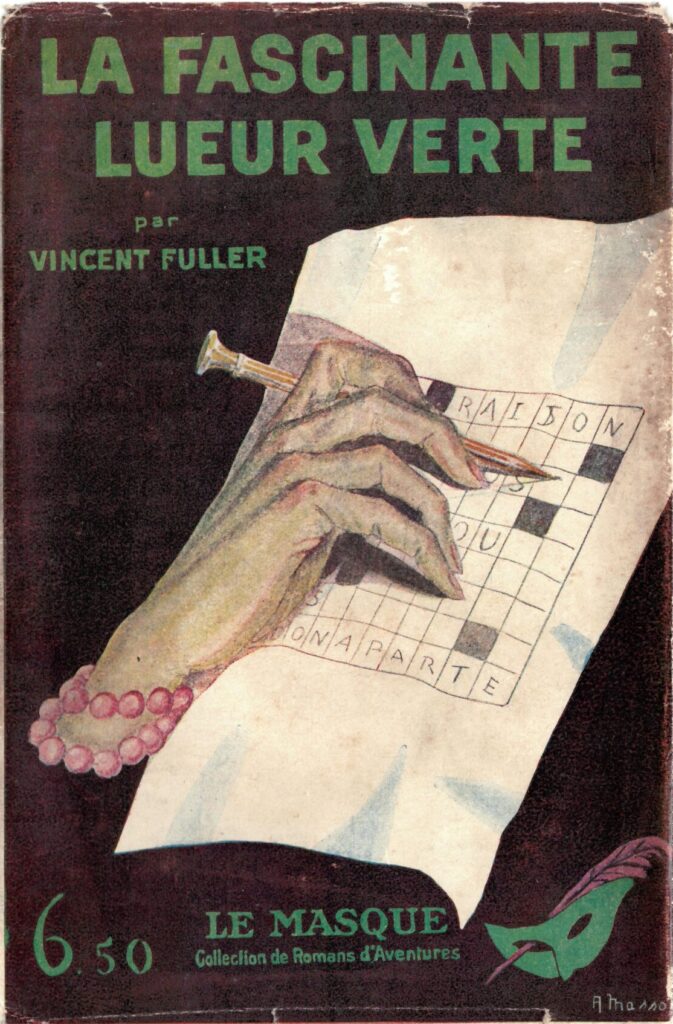 Couverture de La Fascinante lueur verte, de Vincent Fuller