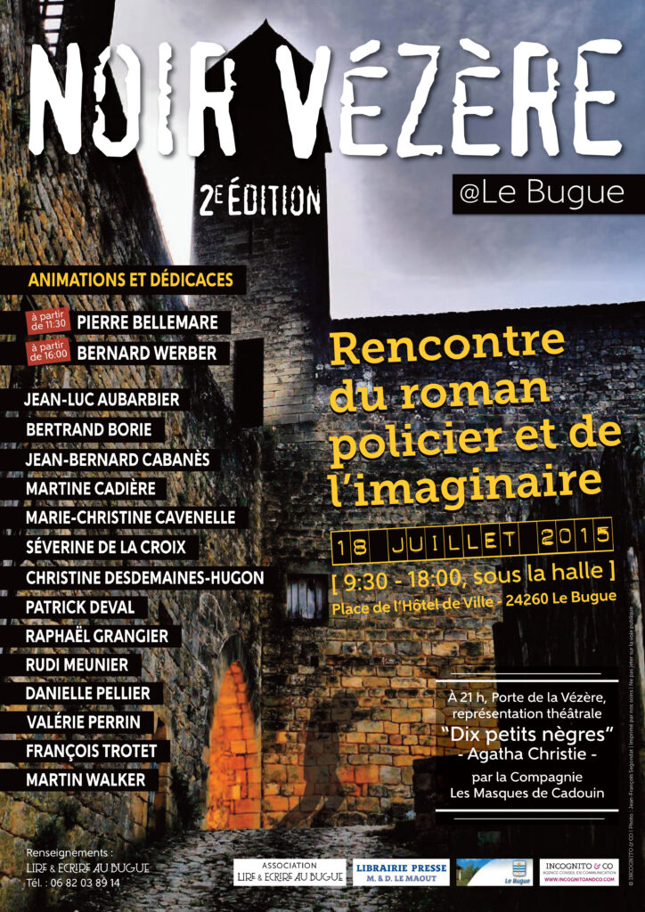 Affiche de Noir Vézère 2015