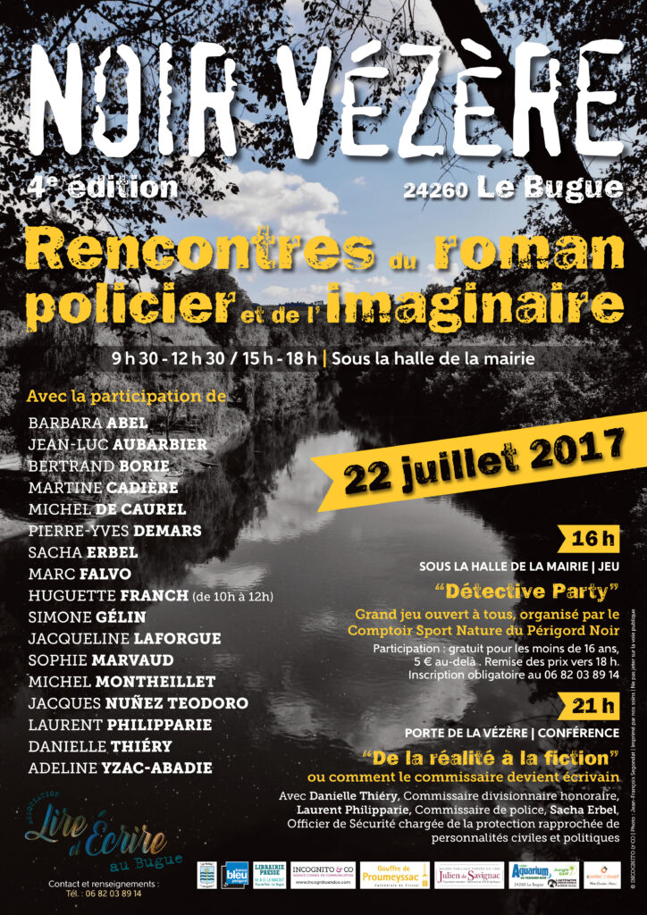 Affiche de Noir Vézère 2017