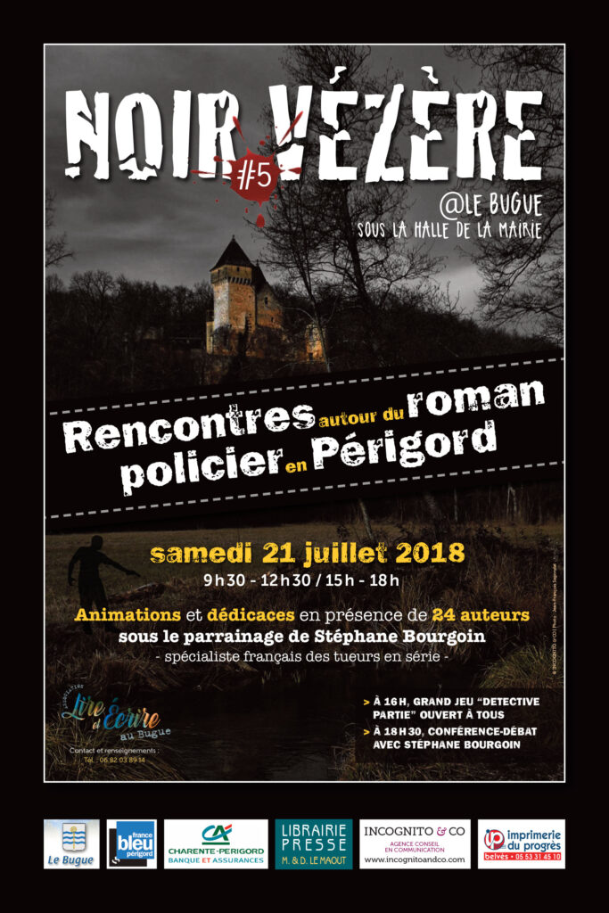 Affiche Noir Vézère 2018