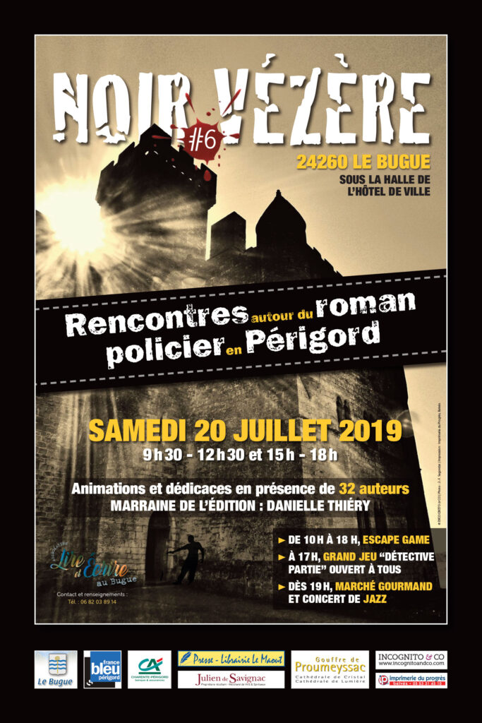 Affiche de Noir Vézère 2019