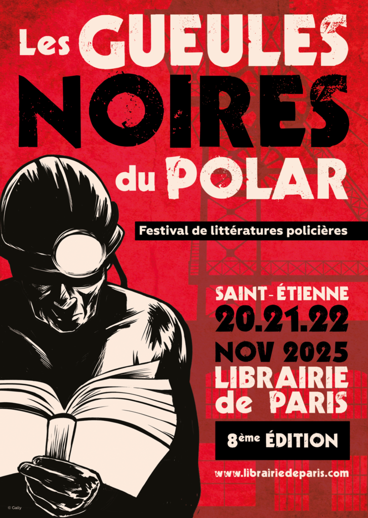 Affiche des Gueules noires du polar 2025