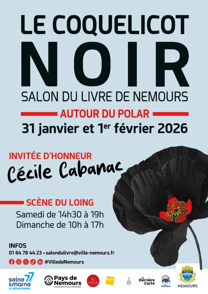 Affiche du Coquelicot Noir 2026