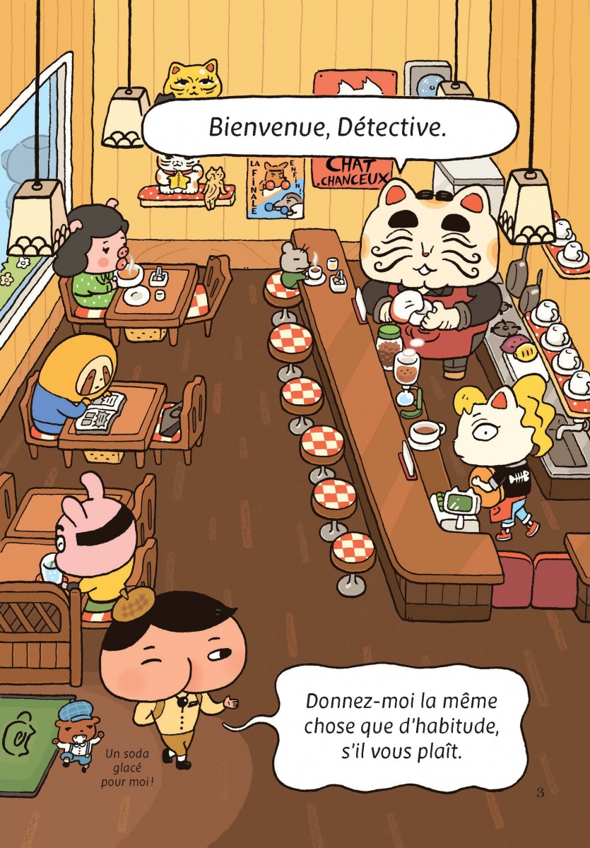 Couverture de Détective Prout : l'énigme du géant dans la nuit, de Troll