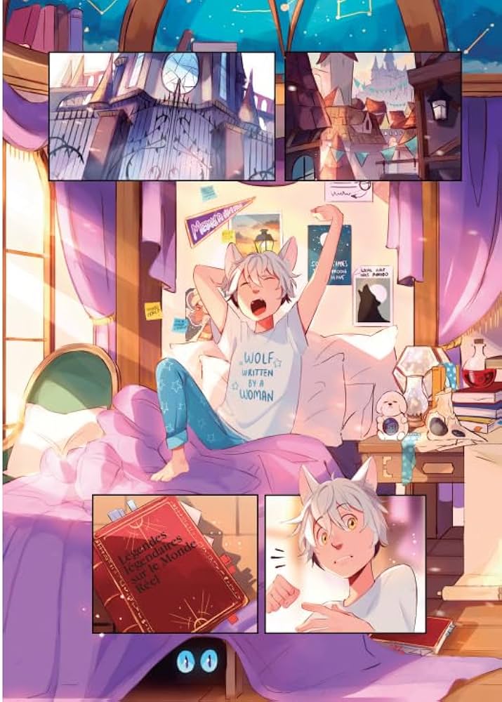 Illustration intérieure d'À l'École des Vilains, de Marta Álvarez Lafuente