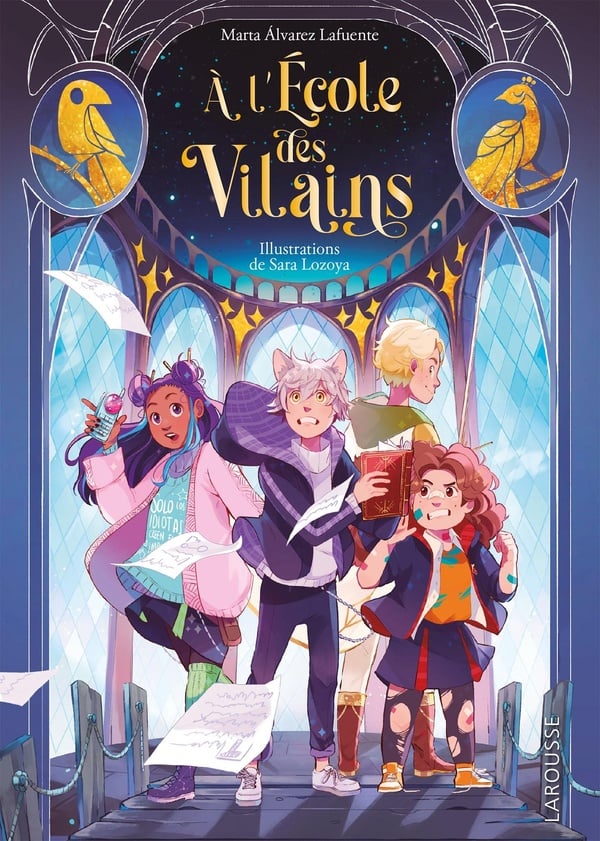 Couverture d'À l'École des Vilains, de Marta Álavrez Lafuente