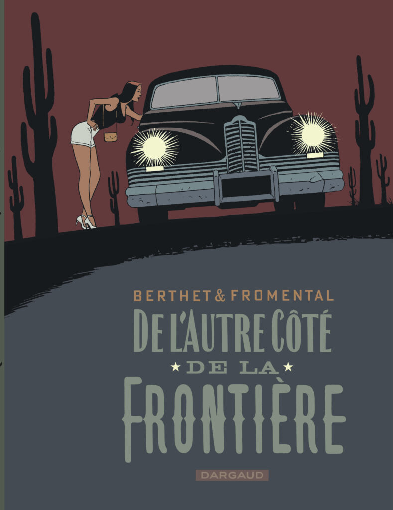 Couverture de De l'autre côté de la frontière, de Berthet & Fromental