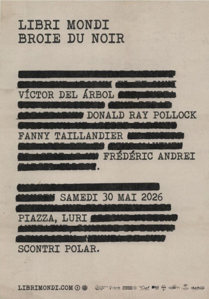 Affiche de Libri Mondi Broie du Noir 2026