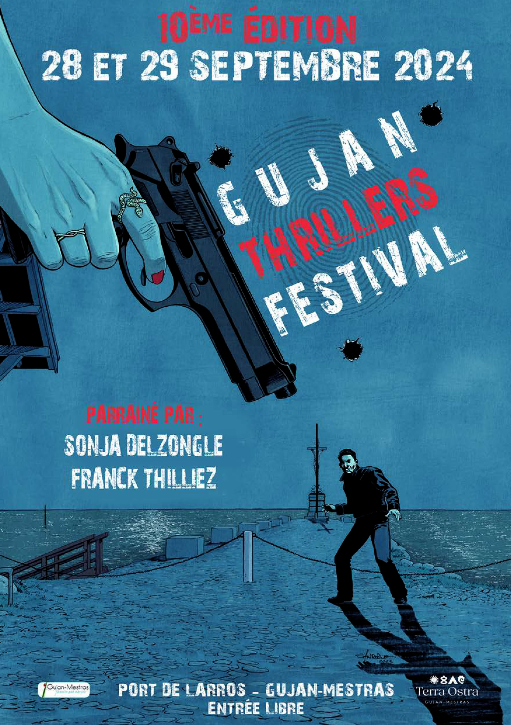Affiche de Gujan Thrillers Festival 2024