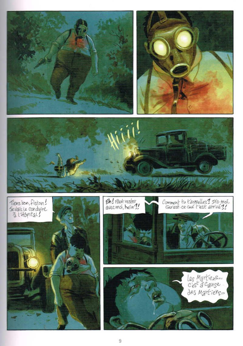 Page intérieure de A fake story, de Jean-Denis Pendanx & Laurent Galandon