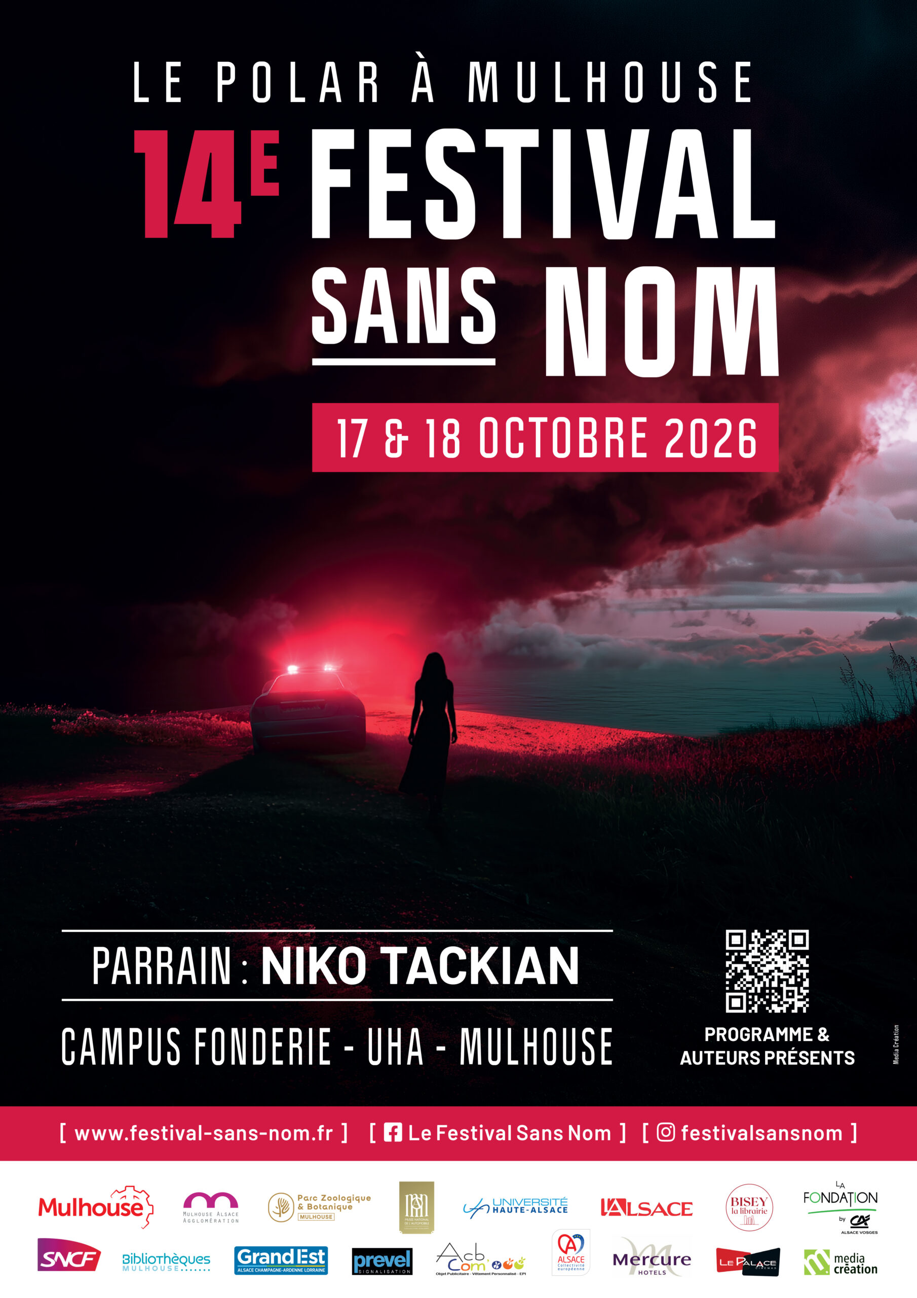Affiche du Festival sans Nom 2026