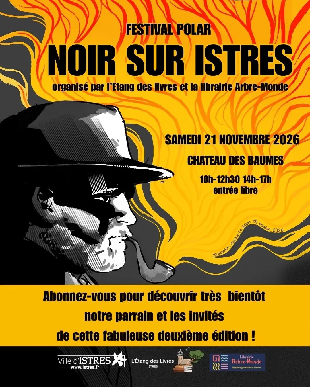 Affiche de Noir sur Istres 2026