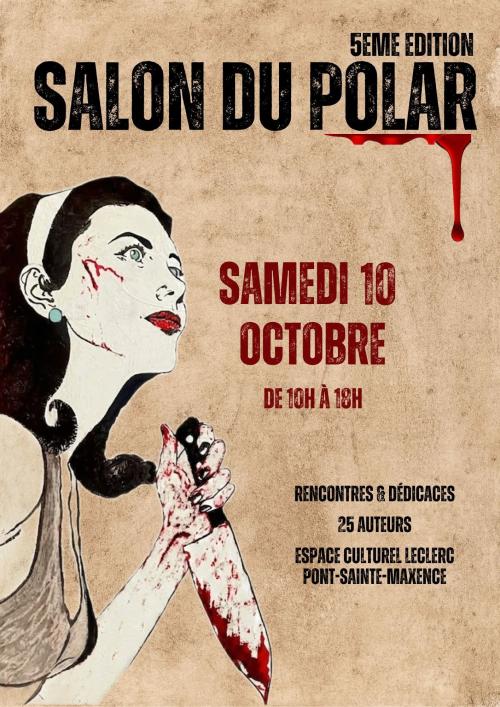 Affiche du Salon du Polar de Pont-Sainte-Maxence 2026