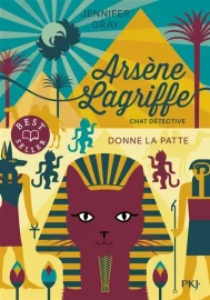 Couverture d'Arsène Lagriffe, chat détective. 3, Donne la patte, de Jennifer Gray