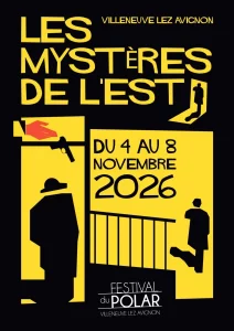 Affiche du Festival du Polar de Villeneuve lez Avignon 2026