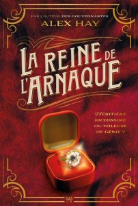 Couverture de La Reine e l'arnaque, d'Alex Hay