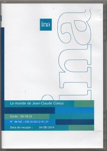 le-monde-de-jean-claude-claeys-dvd