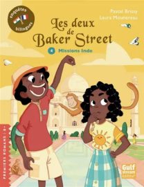 Couverture des Deux de Baker Street. 4, Missions Inde, de Pascal Brissy & Laura Mounnereau