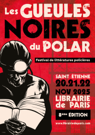 Affiche des Gueules noires du polar 2025
