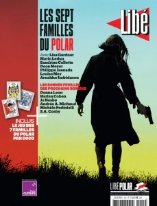 Couverture du hors série Libé Polar Les Sept familles du polar