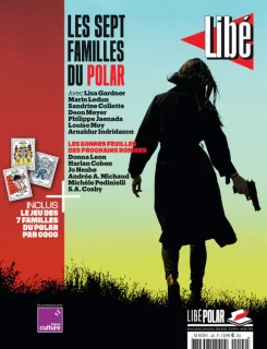 Couverture du hors série Libé Polar Les Sept familles du polar