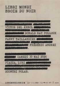 Affiche de Libri Mondi Broie du Noir 2026