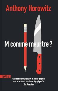 Couverture de M comme meurtre, d'Anthony Horowitz