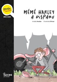 Couverture de Mémé Harley a disparu, d'Amélie Verdier et Charlotte D'hiver