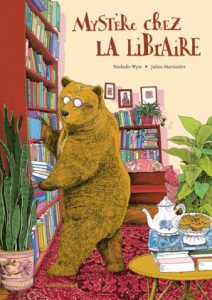 Couverture de Mystère chez la libraire, de Nathalie Wyss & Julien Martinière