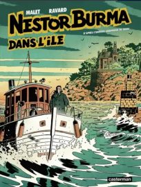 Couverture de Nestor Burma dans l'île, de François Ravard