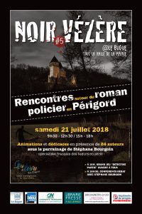 Affiche Noir Vézère 2018