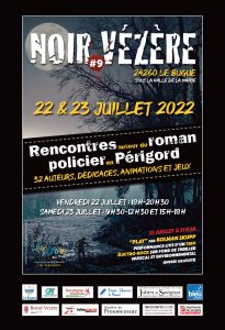 Affiche de Noir Vézère 2022