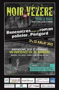 Affiche de Noir Vézère 2023