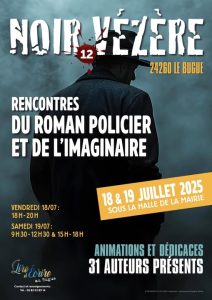 Affiche de Noir Vézère 2025