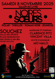 Affiche du festival Noires Sœurs 2025