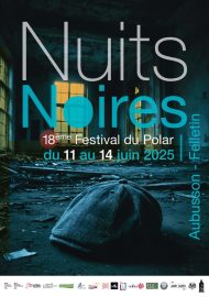 Affiche du salon Nuits noires à Aubusson 2025