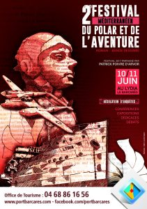 Affiche du Festival du Polar et de l'Aventure 2017