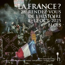 Visuel des Rendez-Vous de l'Histoire de Blois 2025